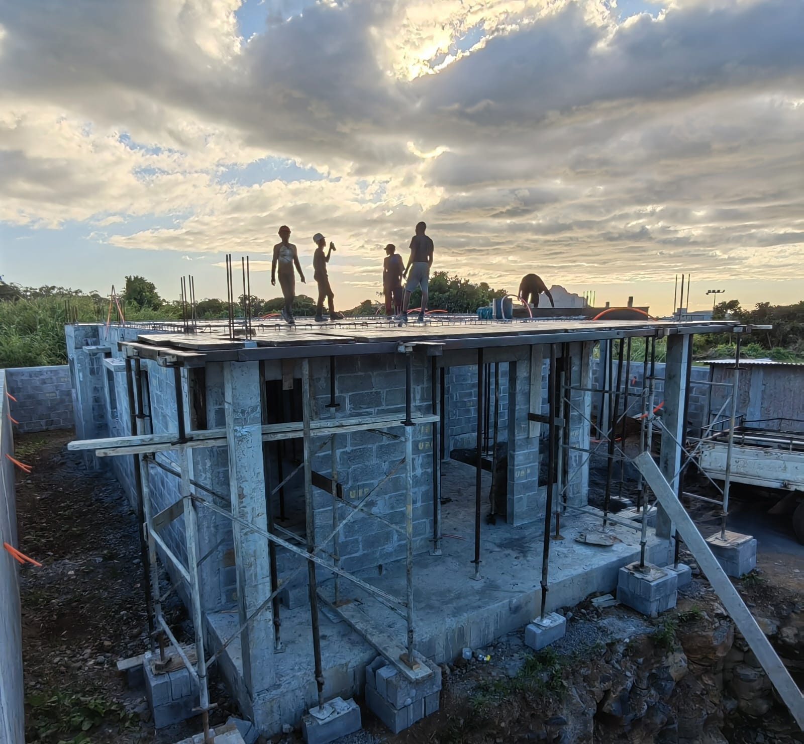Slab Formwork - Ready for Pour
